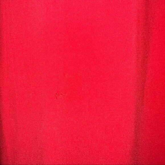 Red Sleeveless Lace Backless Dress by Morgan & Co V-Neckline & Fitted Size 9/10 - Picture 11 of 12